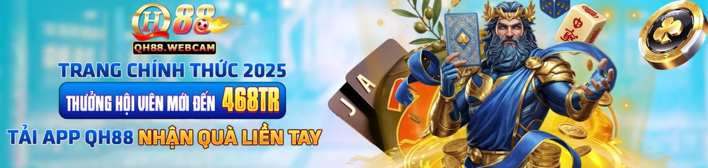 Qh88 - Trang Chủ Chính Thức | Thiên Đường Ưu Đãi +88K 182 bannerqh88
