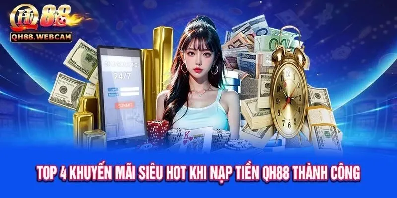 Hướng Dẫn Nạp Tiền QH88 - Nhanh Chóng, Nhiều Phương Thức 3 Phí Giao Dịch và Thời Gian Xử Lý Khi Nạp Tiền QH88